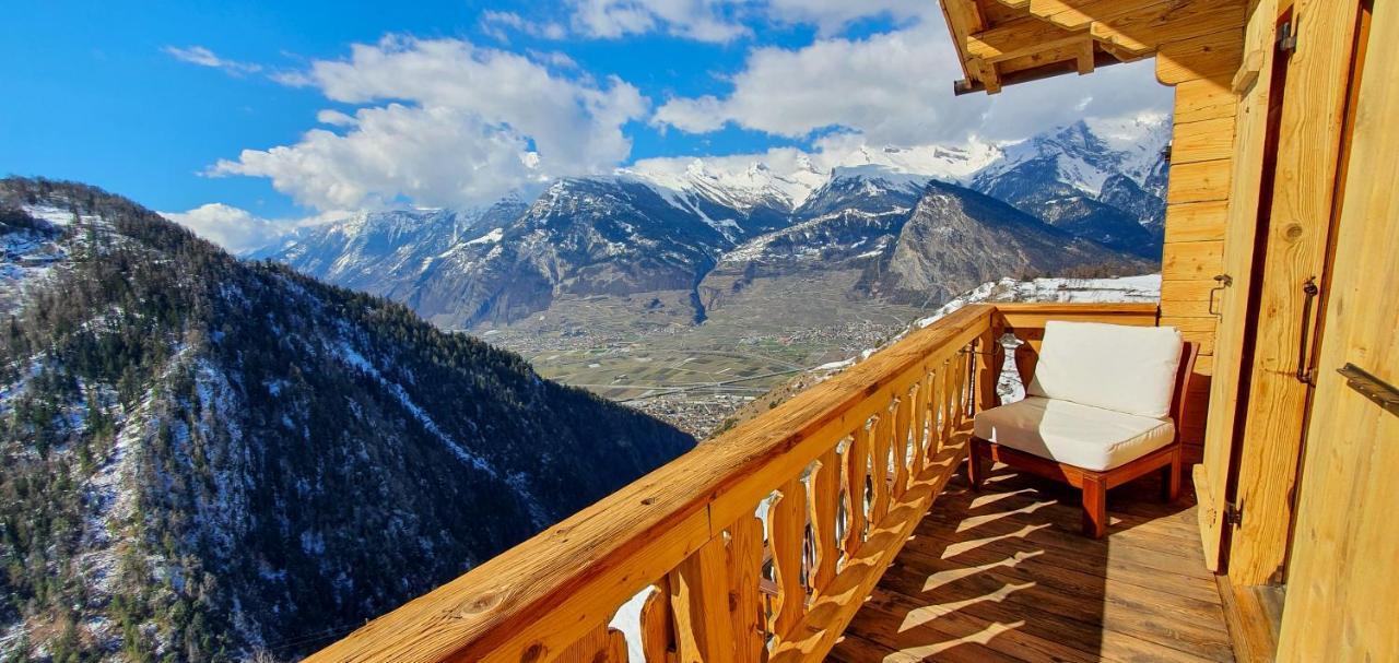 Auberge Le Mont-Gele Iserables Exteriör bild