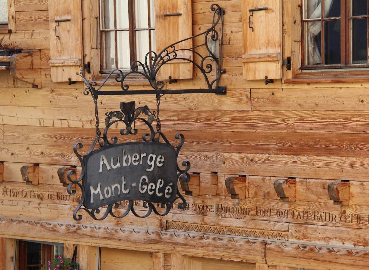 Auberge Le Mont-Gele Iserables Exteriör bild